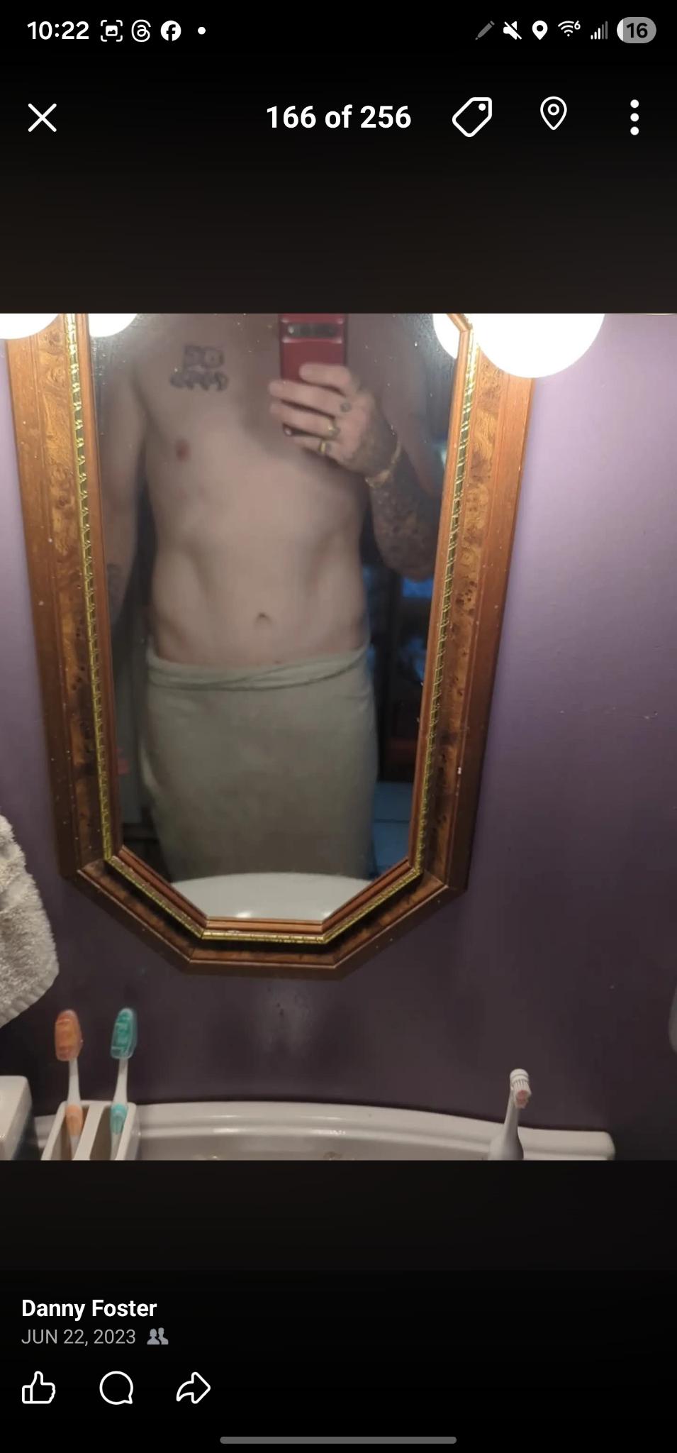 Dan Foster after losing 140 lbs