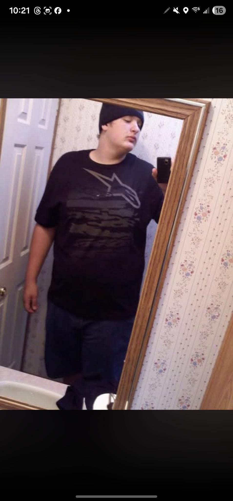 Dan Foster before his transformation